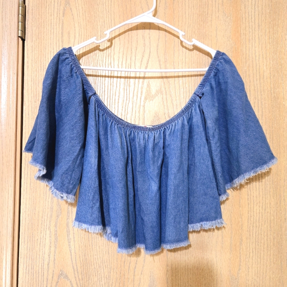 Better.Be Denim top. New - Picture 3 of 8